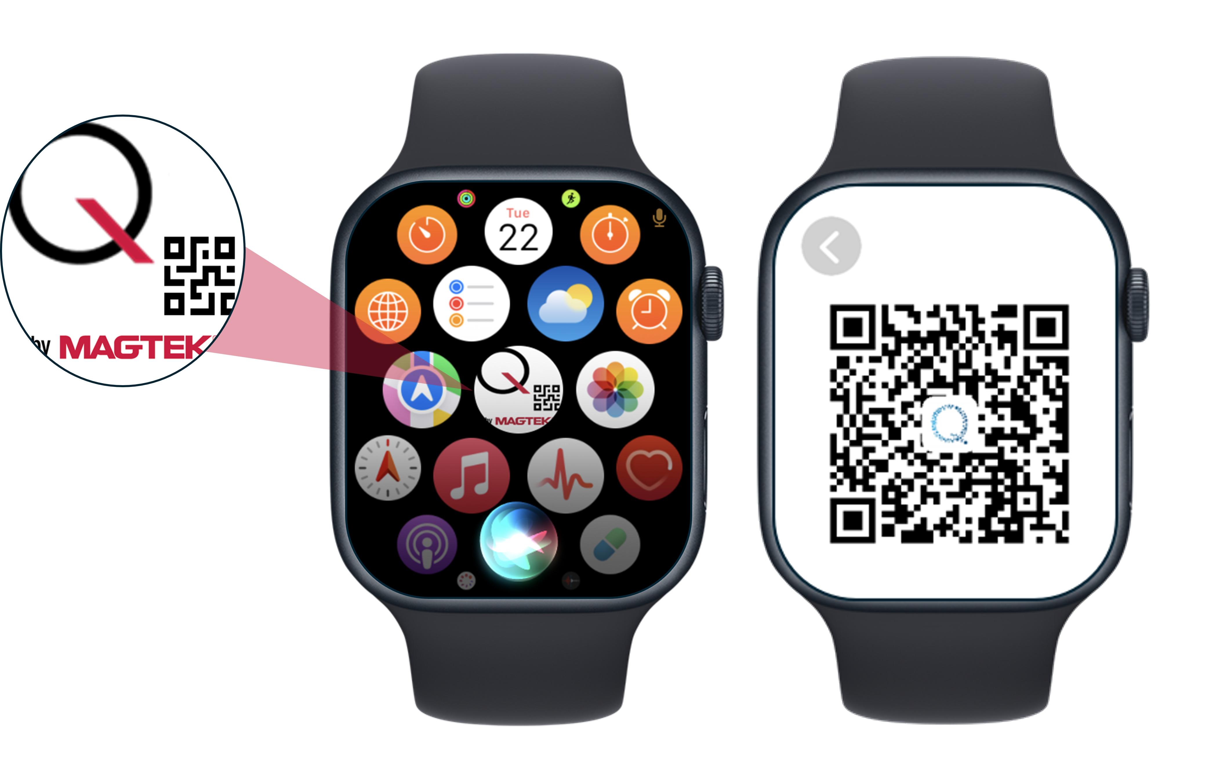 QR Code on Apple Watch
